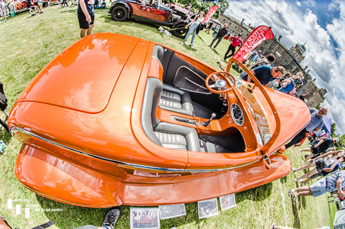 Orange car
