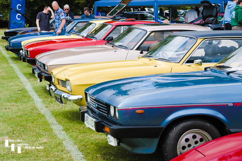 Row of Ford Capri's